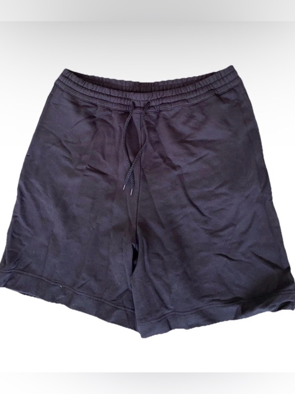 Escada Sport Shorts Black Sweat Athletic Drawstring Activewear Bermuda Large